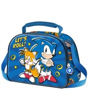 Θερμική τσάντα  Karactermania Sonic - Let's Roll, 3D -1