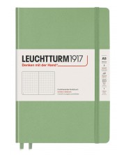 Σημειωματάριο  Leuchtturm1917 Muted Colors - А5, λαδοπράσινες, διακεκομμένες σελίδες