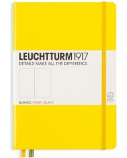 Σημειωματάριο Leuchtturm1917 Medium A5 - Κίτρινες σελίδες με κουκκίδες -1