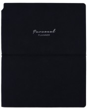 Σημειωματάριο Victoria's Journals Kuka - Μαύρο, πλαστικό εξώφυλλο, 96 φύλλα, В5
