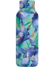 Θερμικό μπουκάλι Quokka Solid - Blue Irises, 510 ml