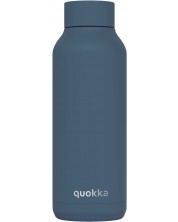 Θερμικό μπουκάλι Quokka Solid - Stone Blue, 510 ml -1