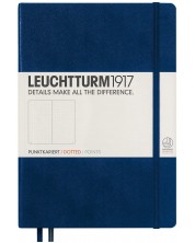 Σημειωματάριο  Leuchtturm1917 Notebook Medium А5 -Μπλε, σελίδες με κουκίδες