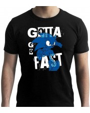 Κοντομάνικη μπλούζα  ABYstyle Games: Sonic the Hedgehog - Gotta go Fast	