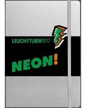 Σημειωματάριο Leuchtturm1917 A5 Medium - Collection Neon, πράσινο -1