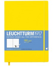 Σημειωματάριο Leuchtturm1917 Sketchbook Master - А4+, λευκές σελίδες, Lemon