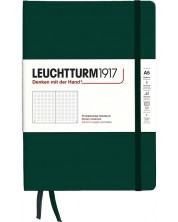 Σημειωματάριο Leuchtturm1917 Natural Colors - A5, σκούρο πράσινο, διακεκομμένες σελίδες, σκληρό εξώφυλλο -1