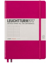 Σημειωματάριο Leuchtturm1917 Notebook Medium A5 - Ροζ,σελίδες σε γραμμές