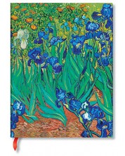 Σημειωματάριο  Paperblanks Van Goghs Irises - 18 х 23 cm, 72 φύλλα