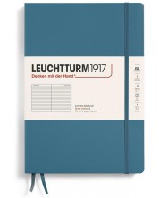 Σημειωματάριο Leuchtturm1917 Composition - B5, μπλε, σελίδες με γραμμές, σκληρό εξώφυλλο -1