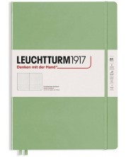 Σημειωματάριο Leuchtturm1917 Master Slim - A4+, διακεκομμένες σελίδες, ανοιχτό πράσινο