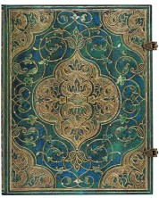 Σημειωματάριο Paperblanks Turquoise Chronicles - 18 х 23 cm, 72 φύλλα