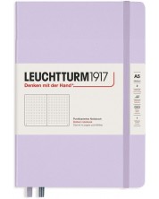Σημειωματάριο Leuchtturm1917 - Medium A5,διακεκομμένες σελίδες,Lilac