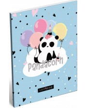 Σημειωματάριο A7 Lizzy Card - Lollipop Pandacorn -1