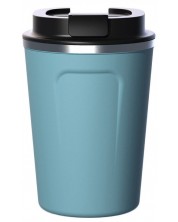 Θερμικό ποτήρι Asobu Coffee Compact - 380 ml, μπλε