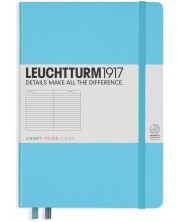 Σημειωματάριο   Leuchtturm1917 - А5, σελίδες με γραμμές ,Ice Blue