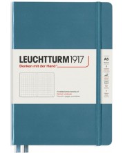 Σημειωματάριο Leuchtturm1917 A5 - Medium, σκούρο μπλε