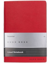 Σημειωματάριο Hugo Boss Essential Storyline - A6, σελίδες με γραμμές, κόκκινο -1