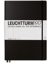 Σημειωματάριο   Leuchtturm1917 Master Classic - А4+, λευκές σελίδες ,Black