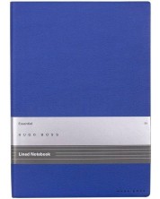 Σημειωματάριο Hugo Boss Essential Storyline - B5, σελίδες με γραμμές, μπλε