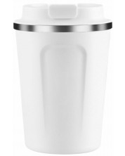Θερμική κούπα Asobu Coffee Compact - 380 ml, λευκό -1