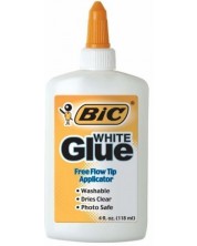 Κόλλα Bic - White Glue, 118 ml