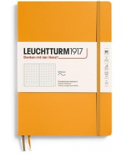Σημειωματάριο Leuchtturm1917 Composition - B5, πορτοκαλί, διακεκομμένες σελίδες, μαλακό εξώφυλλο -1