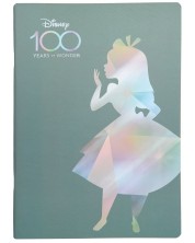Τετράδιο Cool Pack Opal - Disney 100, Alice, A4, 60 φύλλα, φαρδιές σειρές -1