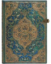 Σημειωματάριο Paperblanks Turquoise Chronicles - 13 х 18 cm, 120 φύλλα -1