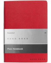 Σημειωματάριο Hugo Boss Essential Storyline - A6,  λευκά φύλλα, κόκκινο -1