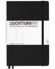 Σημειωματάριο Leuchtturm1917 Medium A5 - Μαύρες, λευκές σελίδες