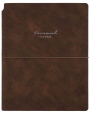 Σημειωματάριο Victoria's Journals Kuka - Καφέ, πλαστικό κάλυμμα, 96 φύλλα, В5 -1