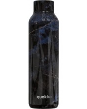 Θερμικό μπουκάλι Quokka Solid - Black Marble, 630 ml