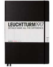 Σημειωματάριο   Leuchtturm1917 Master Slim - А4+,λευκές σελίδες ,Black