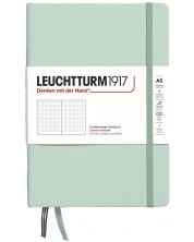 Σημειωματάριο Leuchtturm1917 Natural Colors - A5, ανοιχτό πράσινο, διακεκομμένες σελίδες, σκληρό εξώφυλλο -1
