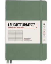 Σημειωματάριο  Leuchtturm1917 - Medium A5, σελίδες γραμμών,Olive