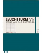 Σημειωματάριο  Leuchtturm1917 Master Slim - А4+, Pacific Green