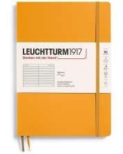 Σημειωματάριο Leuchtturm1917 Composition - B5, πορτοκαλί, με γραμμές, μαλακό εξώφυλλο -1