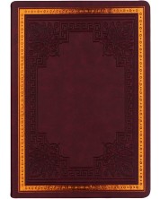 Σημειωματάριο Victoria's Journals Old Book - В6, 128 φύλλα, μπορντό