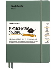 Σημειωματάριο Leuchtturm1917 Sketchnote Journal - A5, λαδί