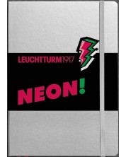 Σημειωματάριο Leuchtturm1917 А5 Medium - Neon Collection, ροζ