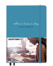 Σημειωματάριο Leuchtturm1917 - 5 Year Memory Book, γαλάζιο -1