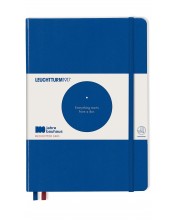 Σημειωματάριο Leuchtturm1917 Bauhaus 100 - A5, μπλε, διακεκομμένες σελίδες -1
