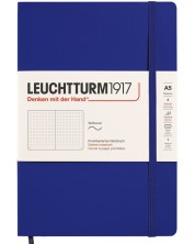 Σημειωματάριο  Leuchtturm1917 New Colours - А5, με τελίτσες , Ink,  χαρτόδετο