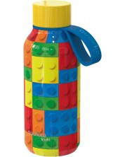 Θερμικό μπουκάλι Quokka Kids - Solid, Color Bricks, 330 ml -1