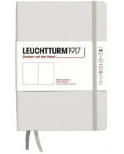 Σημειωματάριο Leuchtturm1917 Natural Colors - A5, γκρι, λευκές σελίδες, σκληρό εξώφυλλο -1