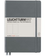 Σημειωματάριο Leuchtturm1917 - A5, λευκές σελίδες, Anthracite -1