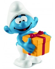 Φιγούρα Schleich The Smurfs - Στρουμφ με ένα δώρο -1