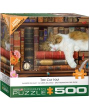 Παζλ Eurographics 500 XL κομμάτια - The Cat Nap  -1