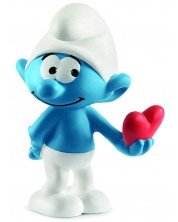 Φιγούρα Schleich The Smurfs - Στρουμφ με καρδιά -1